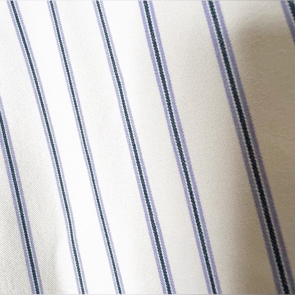 Anthropologie Essential Slim Crop Stripe Trouser - Picture 9 of 11